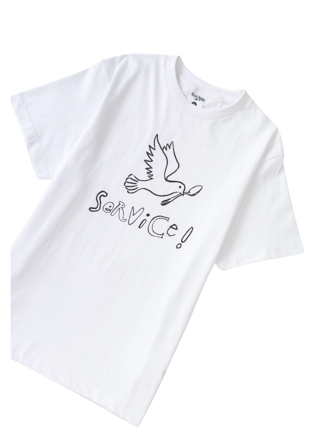 Service Works - Dove Tee - White