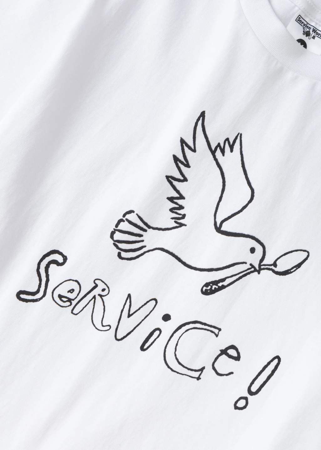 Service Works - Dove Tee - White