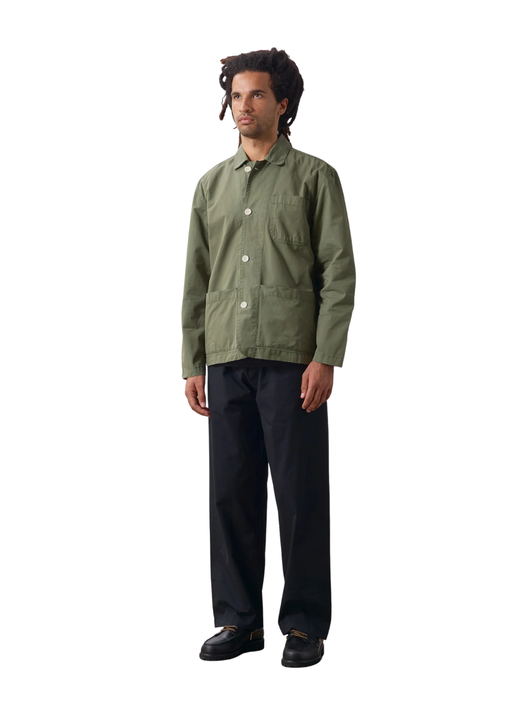 Service Works - Tech Twill Easy Chef Shirt - Olive
