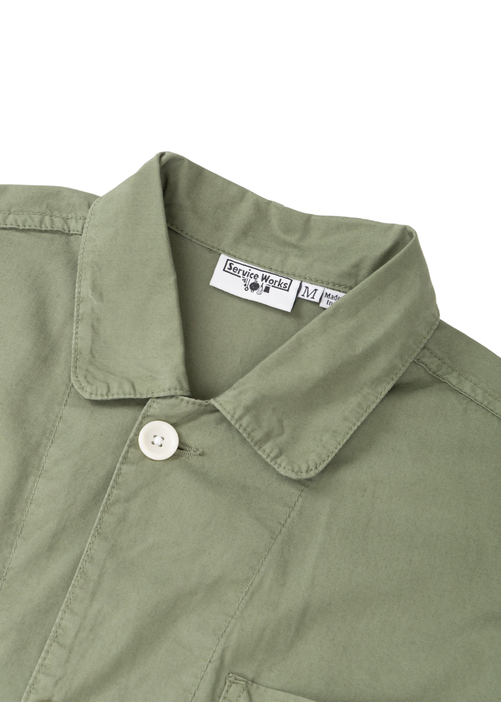 Service Works - Tech Twill Easy Chef Shirt - Olive