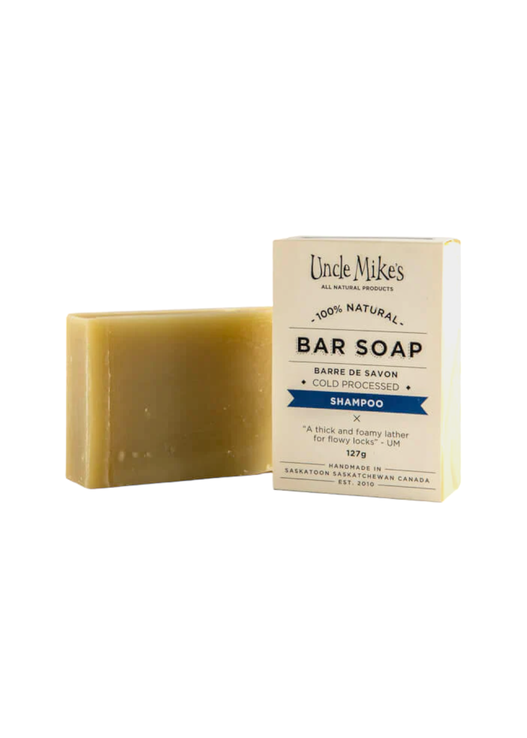 Uncle Mike's - Shampoo Bar - Hardpressed Print Studio Inc.