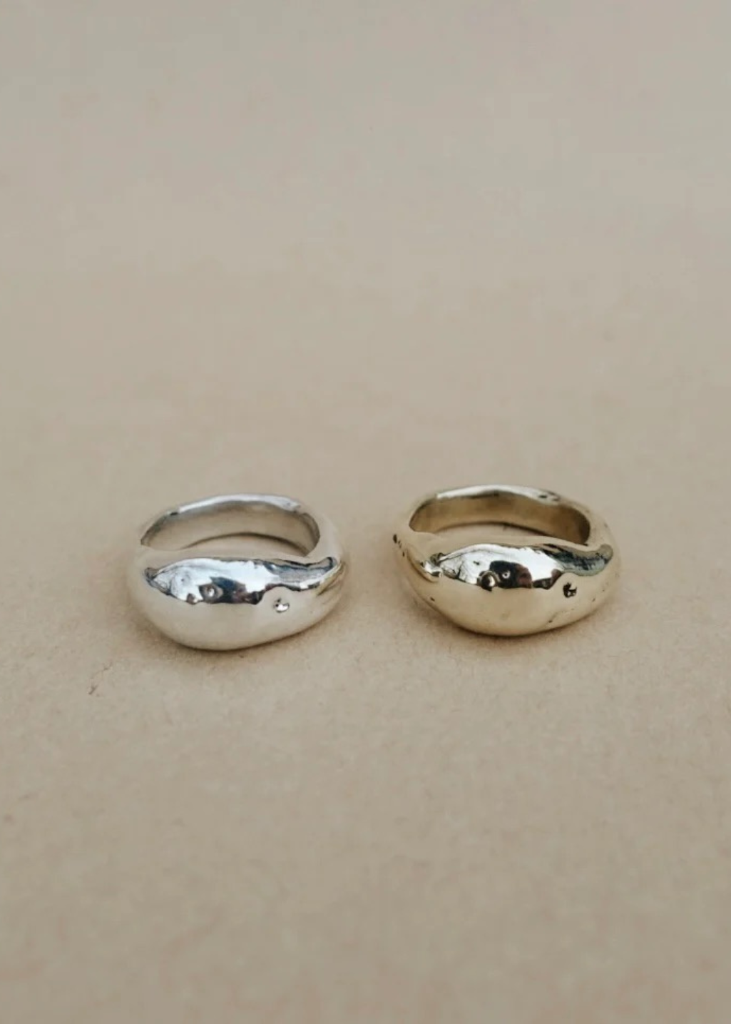 SONNY - Horizon Ring - Brass - Hardpressed Print Studio Inc.