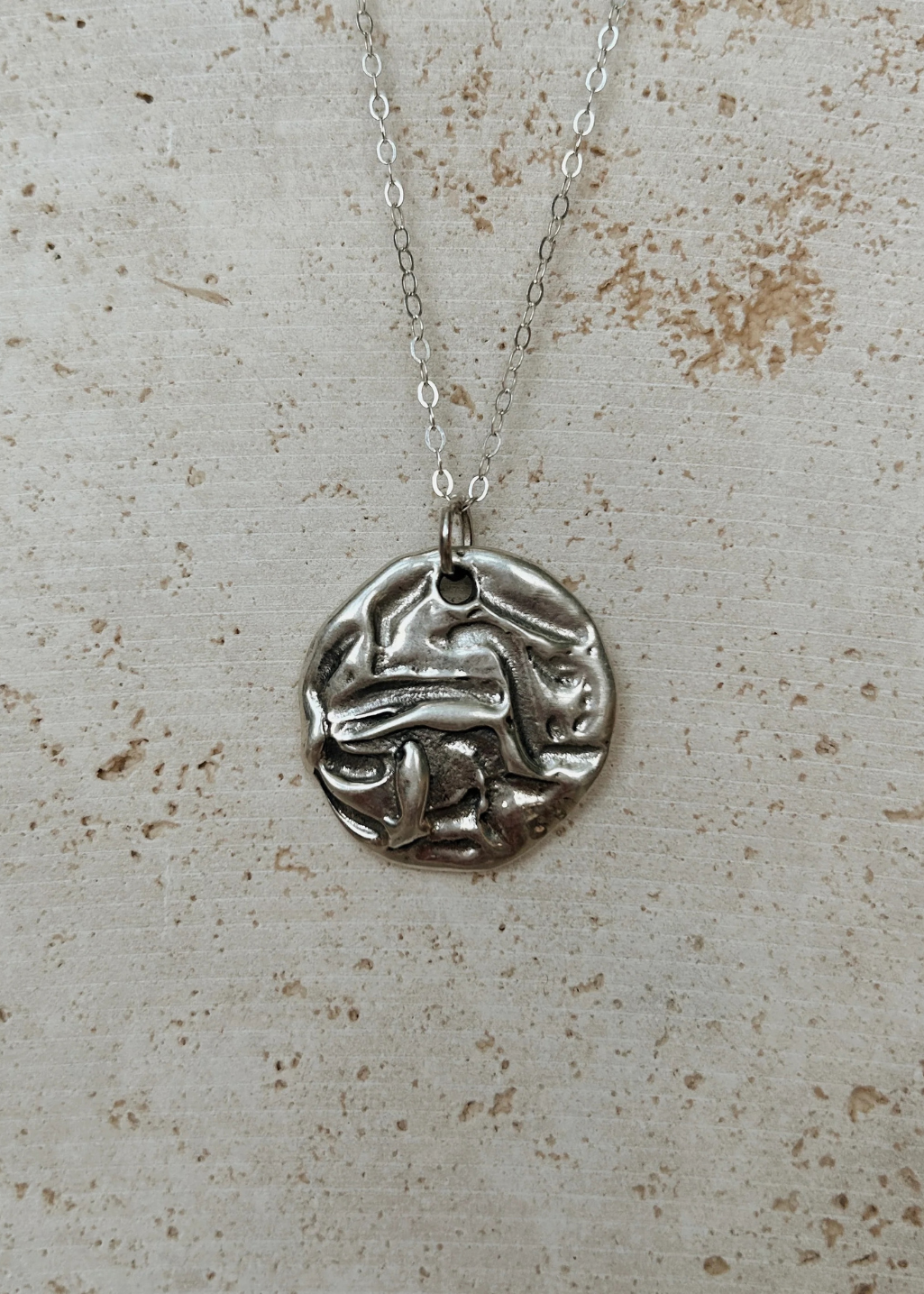 SONNY - Palo Grande Necklace - Silver - Hardpressed Print Studio Inc.