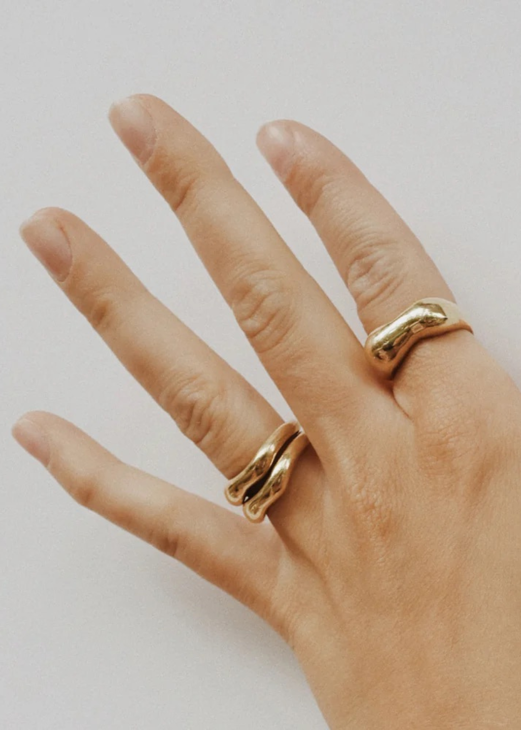 SONNY - Pense Ring - Brass - Hardpressed Print Studio Inc.