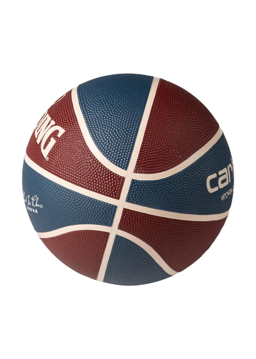 Carhartt WIP x Spalding Basketball - Mulberry/Dusky Blue