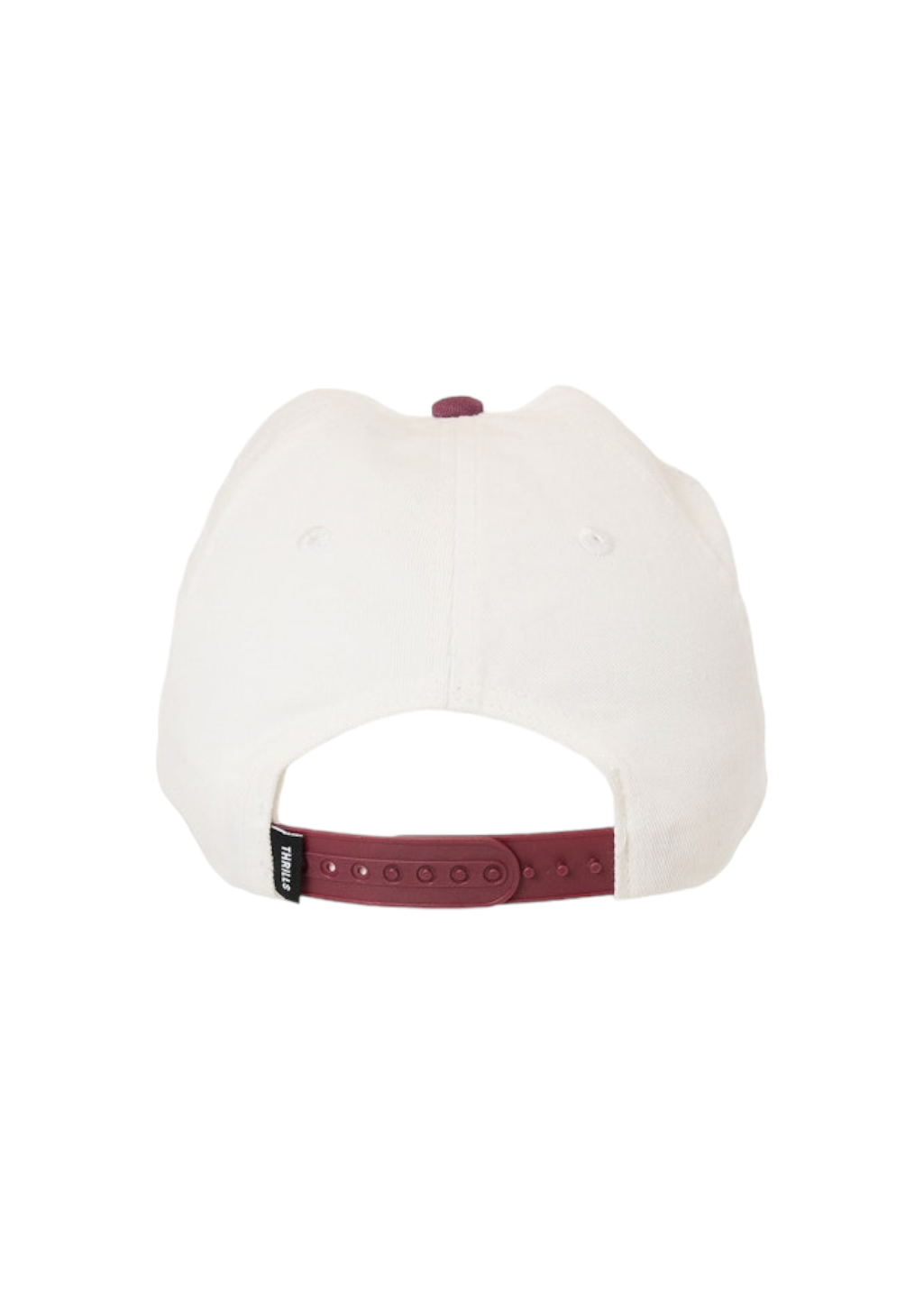 THRILLS - Deadly Garden 6 Panel Cap - Heritage White/Hawthorn Rose