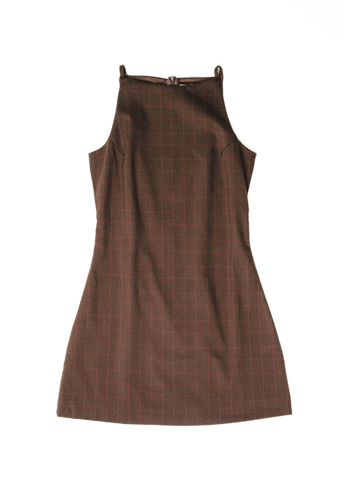 THRILLS - Alessia Mini Dress - Burnt Chestnut - Hardpressed Print Studio Inc.