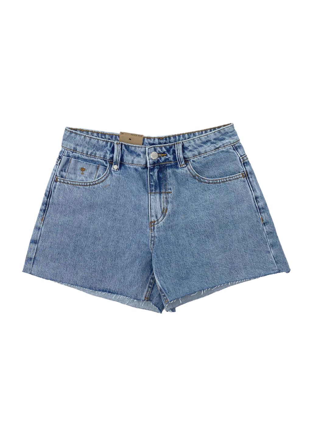 THRILLS - Erica Mid Rise Short - Garage Blue - Hardpressed Print Studio Inc.