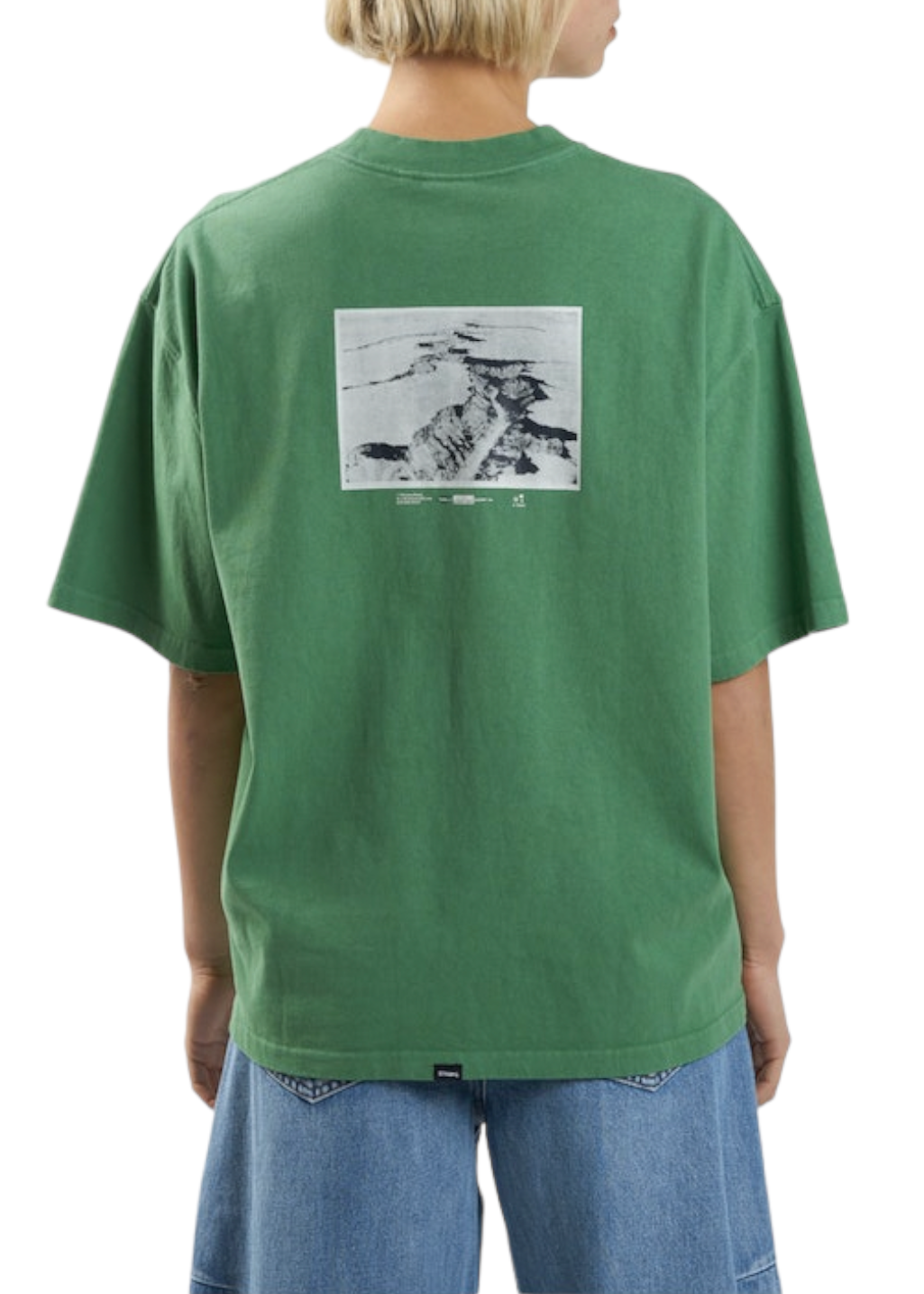 THRILLS - Gravitating Naturally Oversized Tee - Juniper Green - Hardpressed Print Studio Inc.