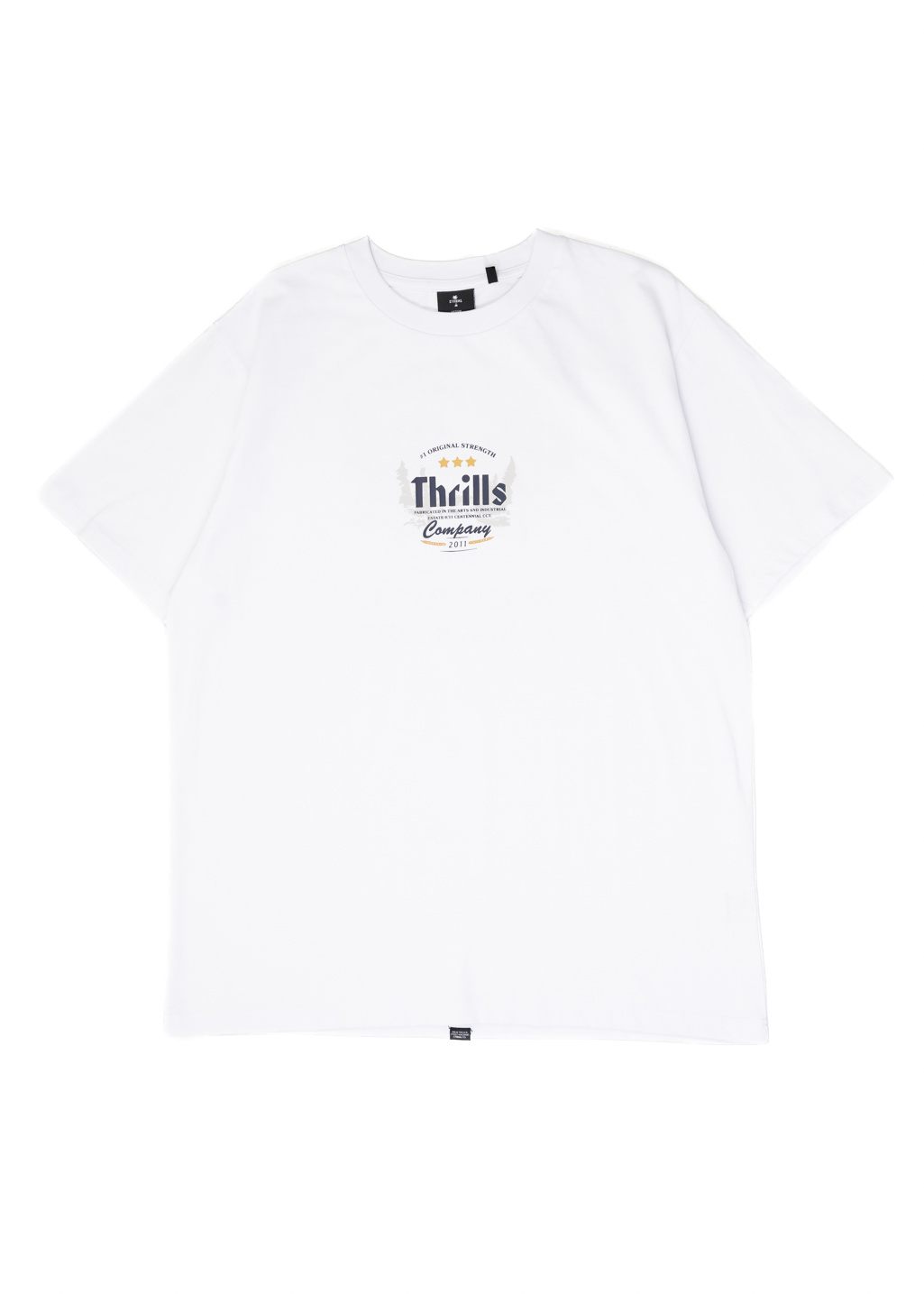 THRILLS - OG Strength Merch Fit Tee - White | Hardpressed Print