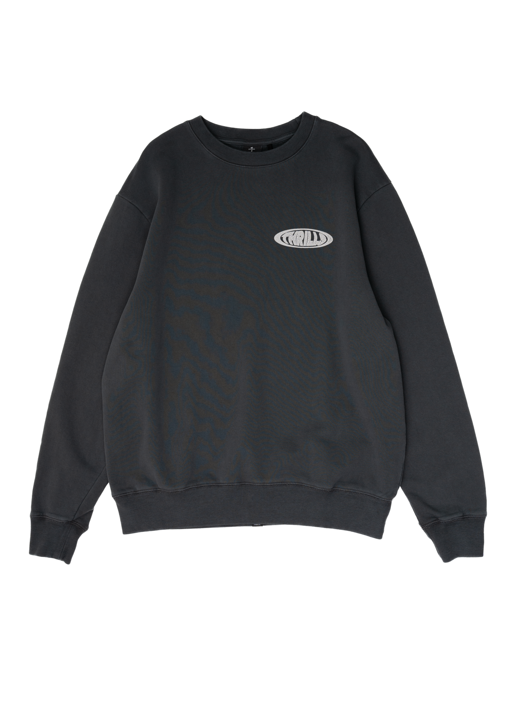 THRILLS - Shadowless Oversize Crew - Ebony