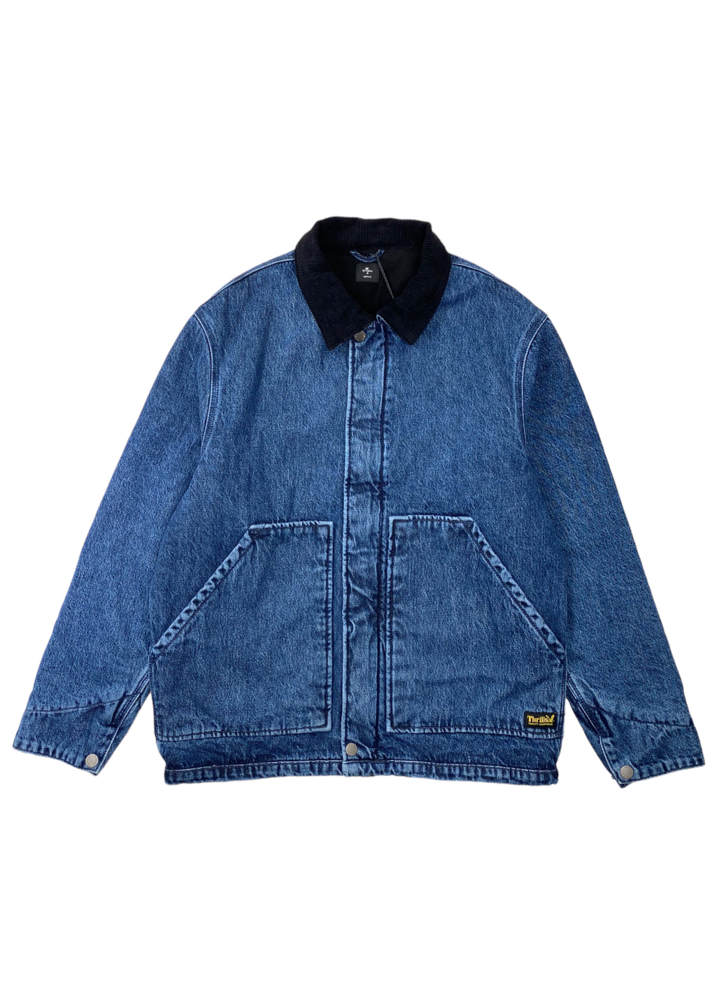 THRILLS - Union Jacket - Worn in Blue - Hardpressed Print Studio Inc.