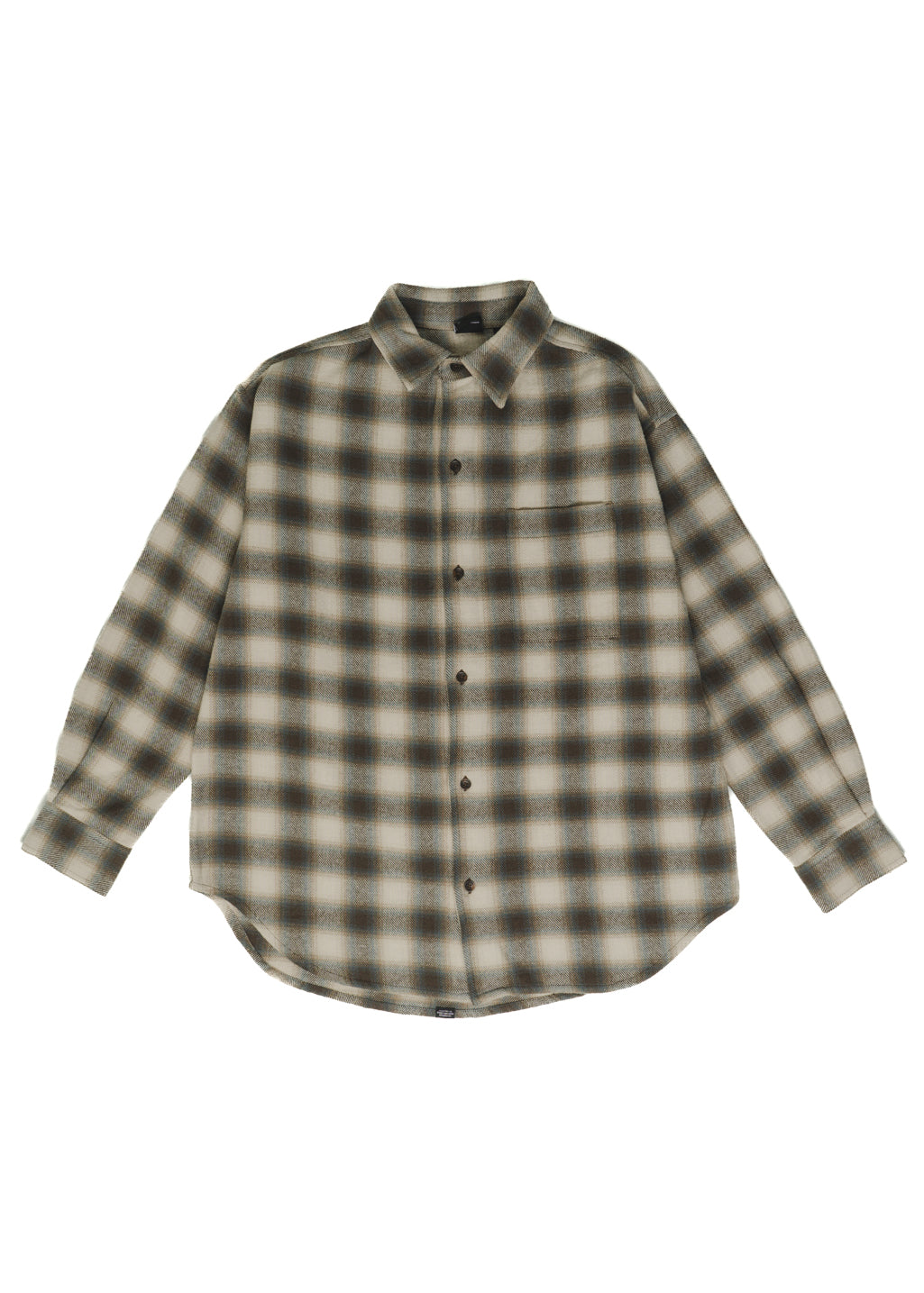 THRILLS - W' Barrio Flannel Shirt - Tarmac - Hardpressed Print Studio Inc.