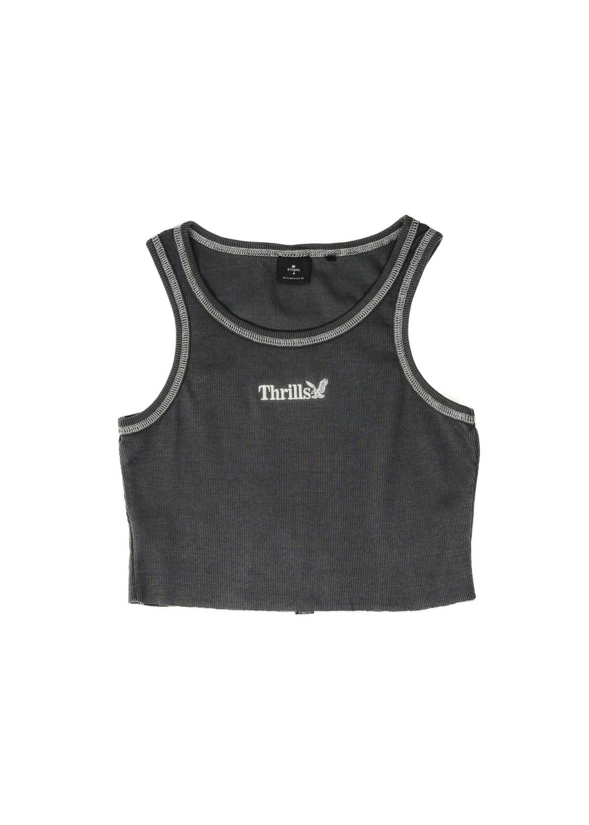 THRILLS - Workwear Cali Tank - Dark Charcoal - Hardpressed Print Studio Inc.