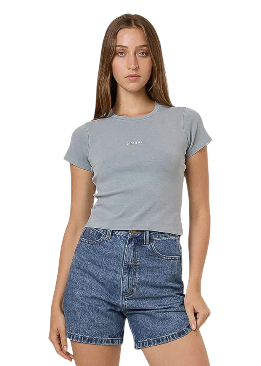 THRILLS - Minimal Thrills Mini Tee - Smog