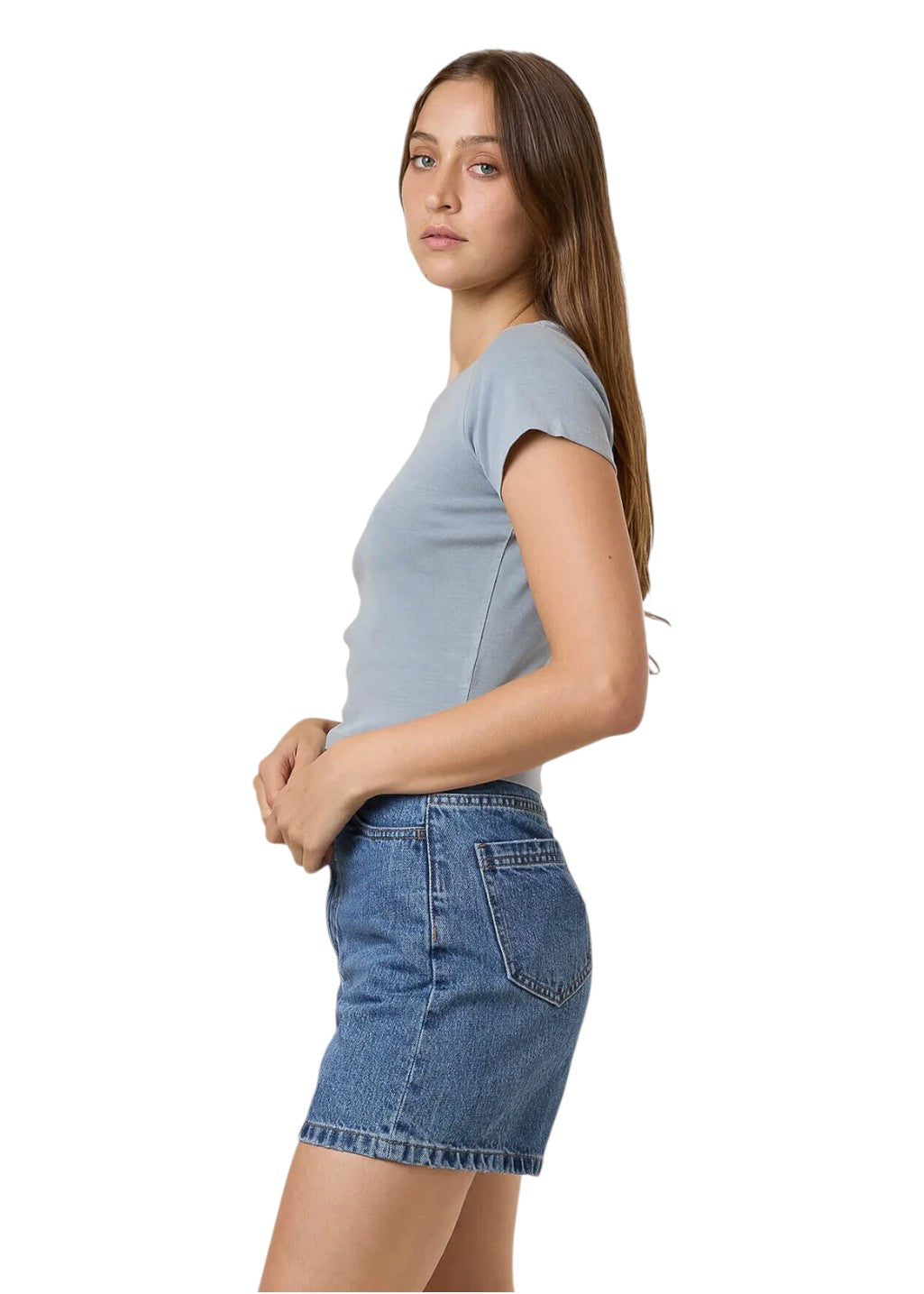 THRILLS - Minimal Thrills Mini Tee - Smog