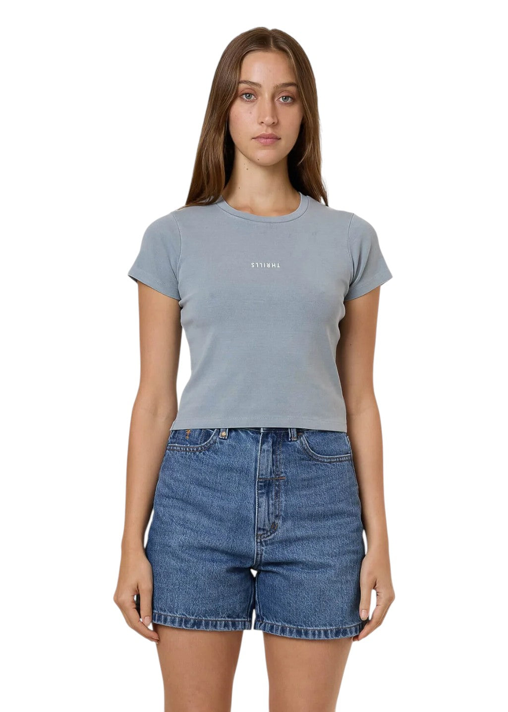 THRILLS - Minimal Thrills Mini Tee - Smog