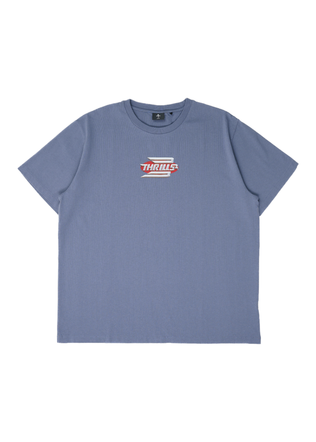 THRILLS - Chrome Steadfast Merch Fit Tee - Folkstone Grey