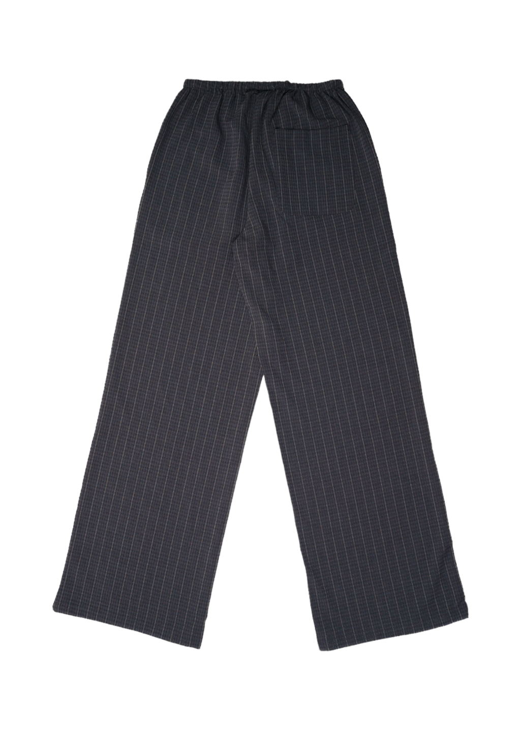 THRILLS - Colby Drawstring Pant - Charcoal Pinstripe