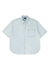 THRILLS - Darian Denim Shirt - Dirty Fade