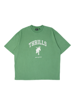 THRILLS - Hard Knocks Oversized Tee - Elm Green