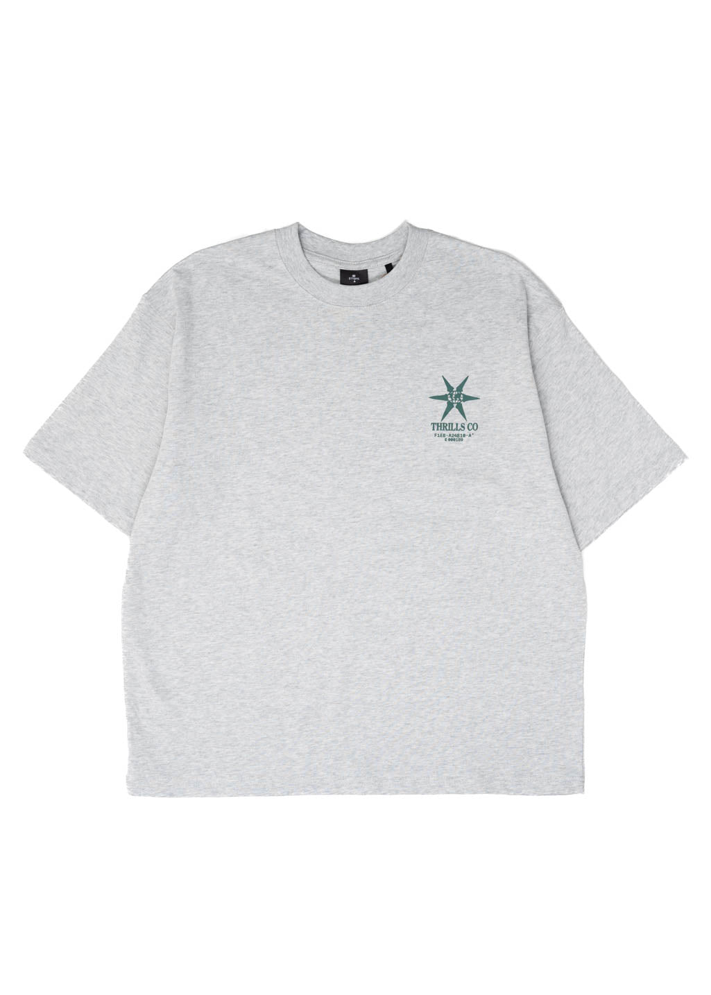 THRILLS - Infinite Stars Oversized Tee - Snow Marle