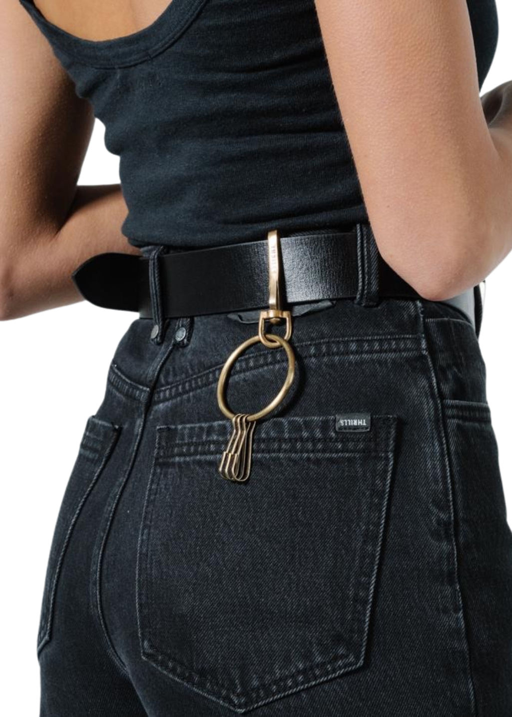 THRILLS - Thrills Keyring - Anti. Brass