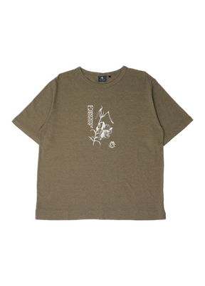 THRILLS - Lilium Hemp Box Tee - Tarmac