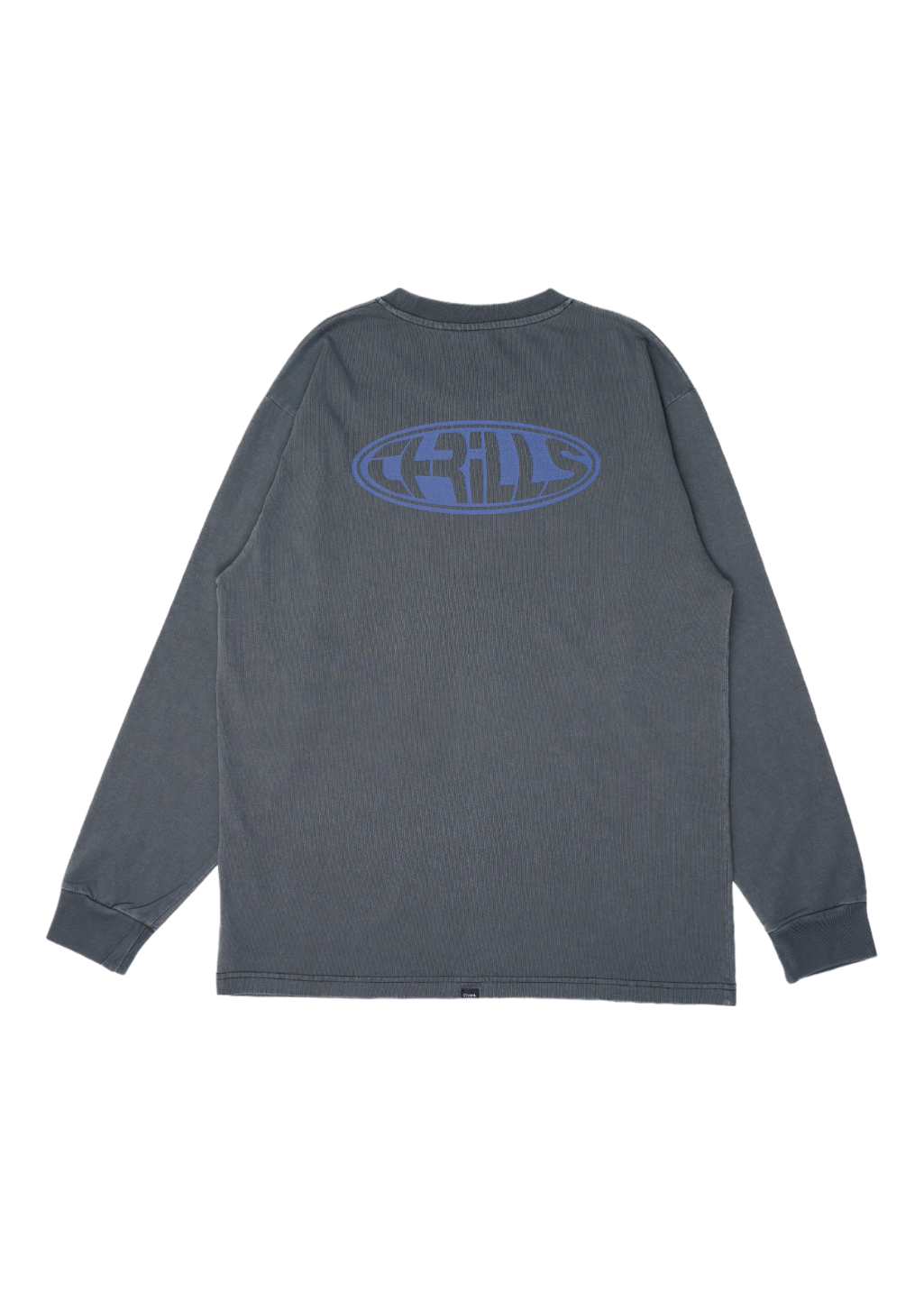 THRILLS - Shadow Oversize Fit Long Sleeve Tee - Merch Black