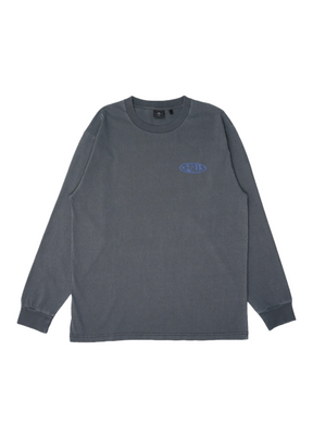 THRILLS - Shadow Oversize Fit Long Sleeve Tee - Merch Black