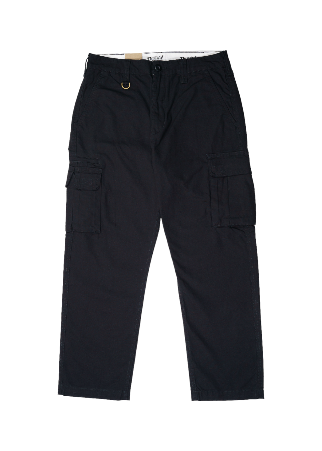 THRILLS Slacker Union Cargo Pant Black Hardpressed Print