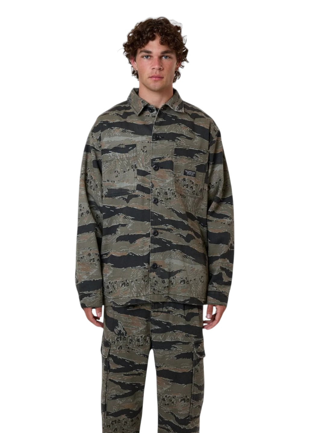 THRILLS - Transmission Overshirt - Black Tiger