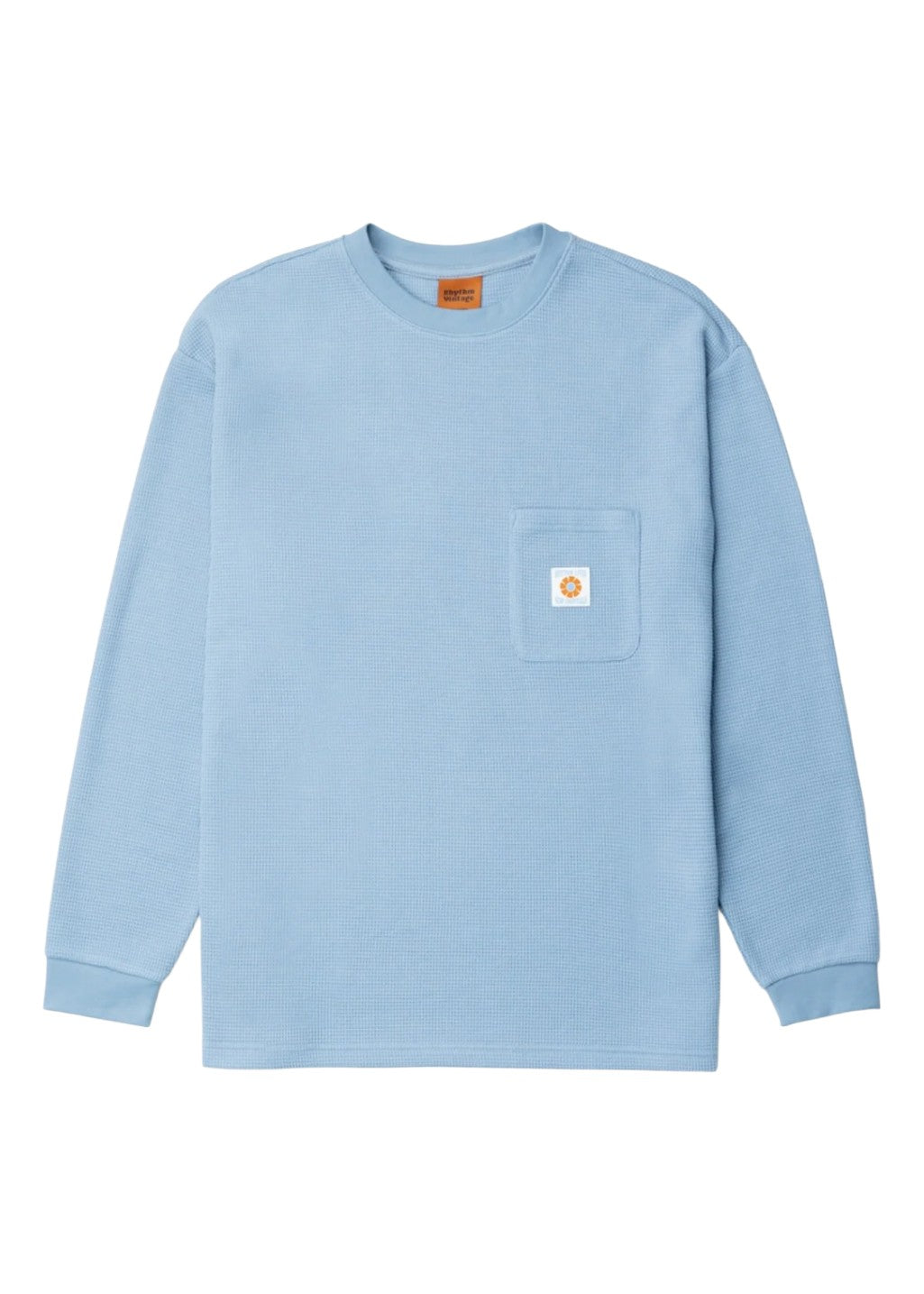 Rhythm - Vintage Pocket LS Waffle - Slate