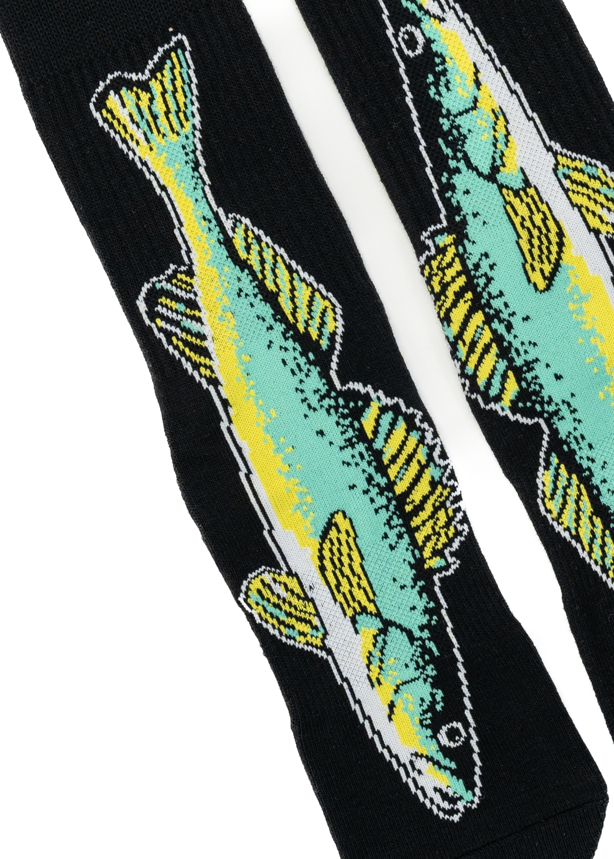 Walleye Do is Win Socks | Black