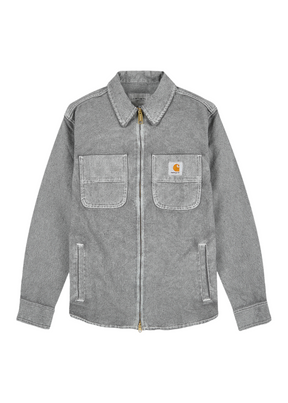 Carhartt WIP - Garen Shirt Jacket - Wax/Blacksmith Stone Washed - Hardpressed Print Studio Inc.