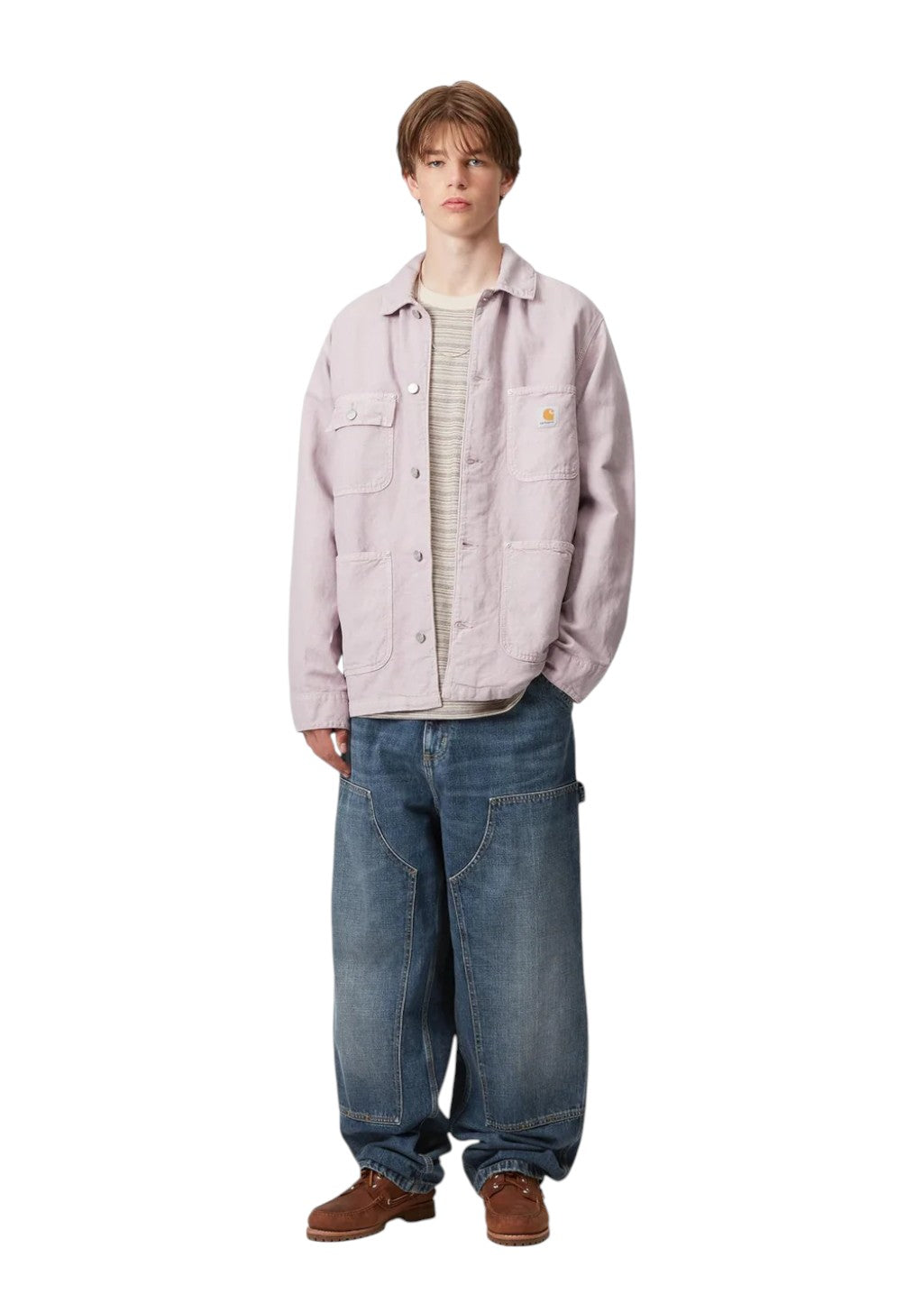 久*賀様 50s Carhartt painter denim wide pan Carhartt WIP - OG Double Knee Pant - Blue Dark Used Wash