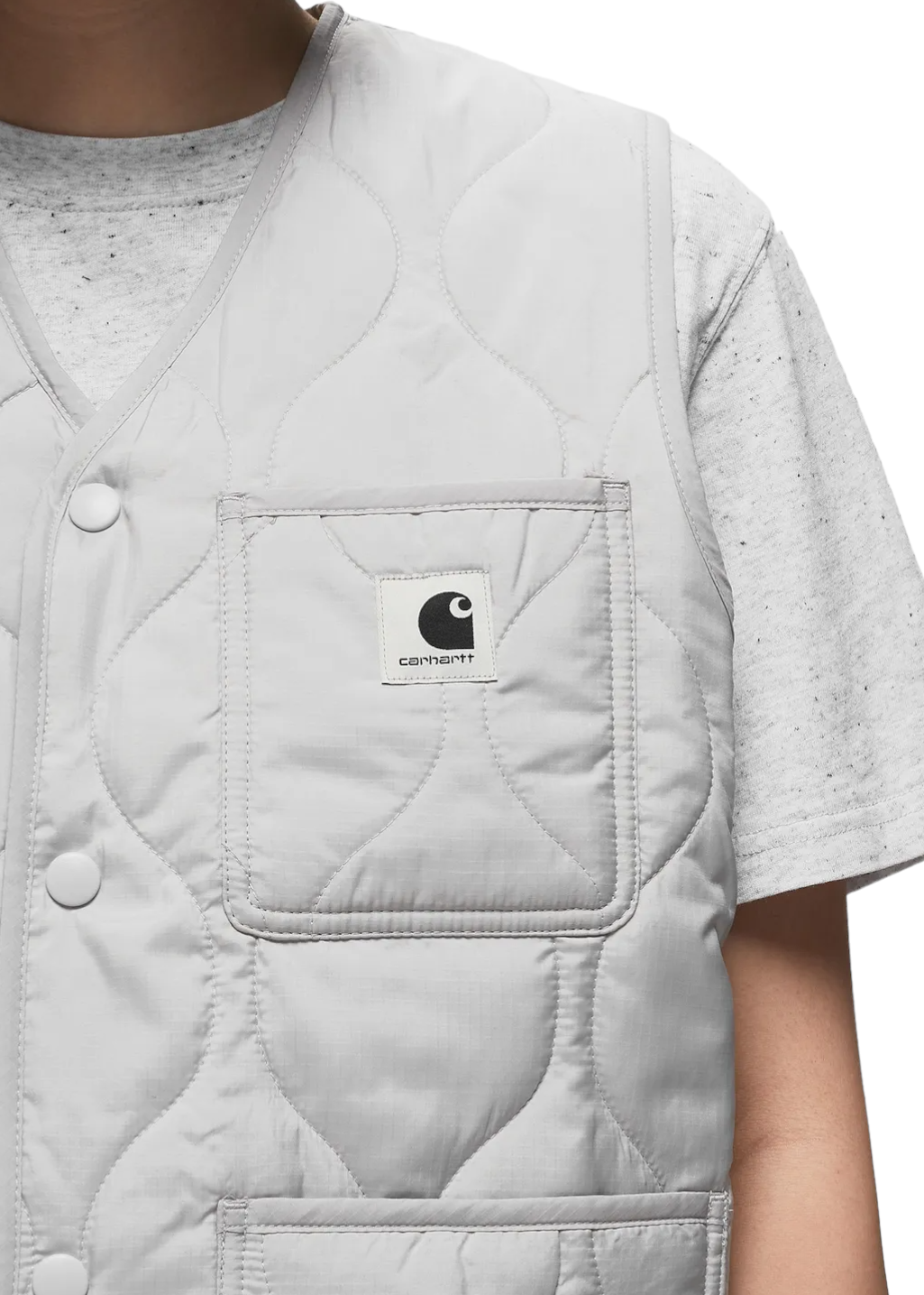 Carhartt WIP W Skyler Vest Sonic Silver L Women