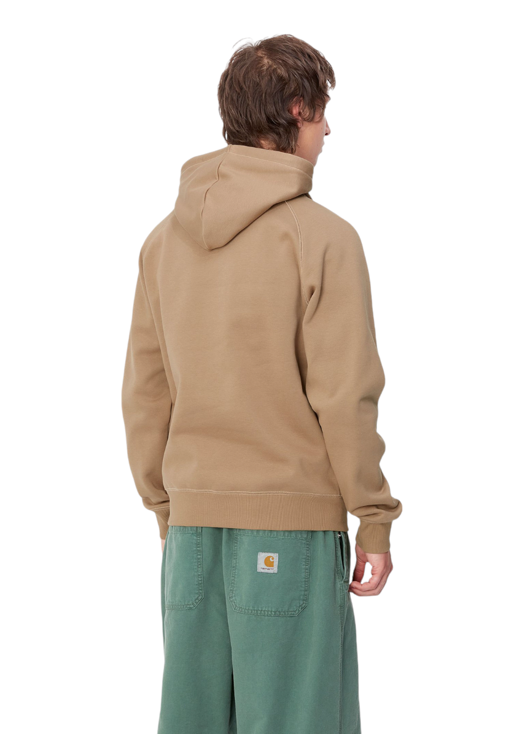 Carhartt WIP - Hooded Chase Sweatshirt - Peanut/Gold