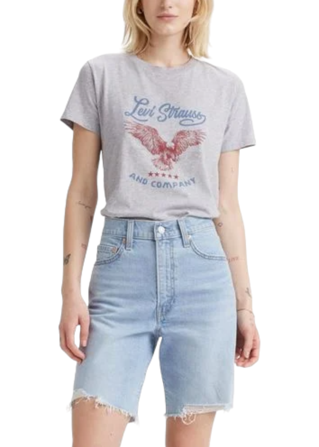 Levi's - The Perfect Tee - Eagle And Company Starstuck Heather