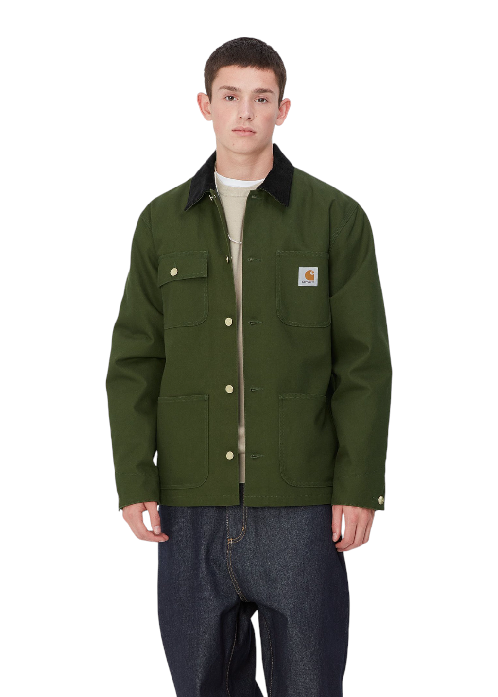 Carhartt WIP - Michigan Coat (Winter) - Tarragon/Black Rigid