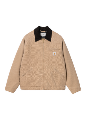 Carhartt WIP - OG Detroit Jacket - Peanut/Black Aged Canvas