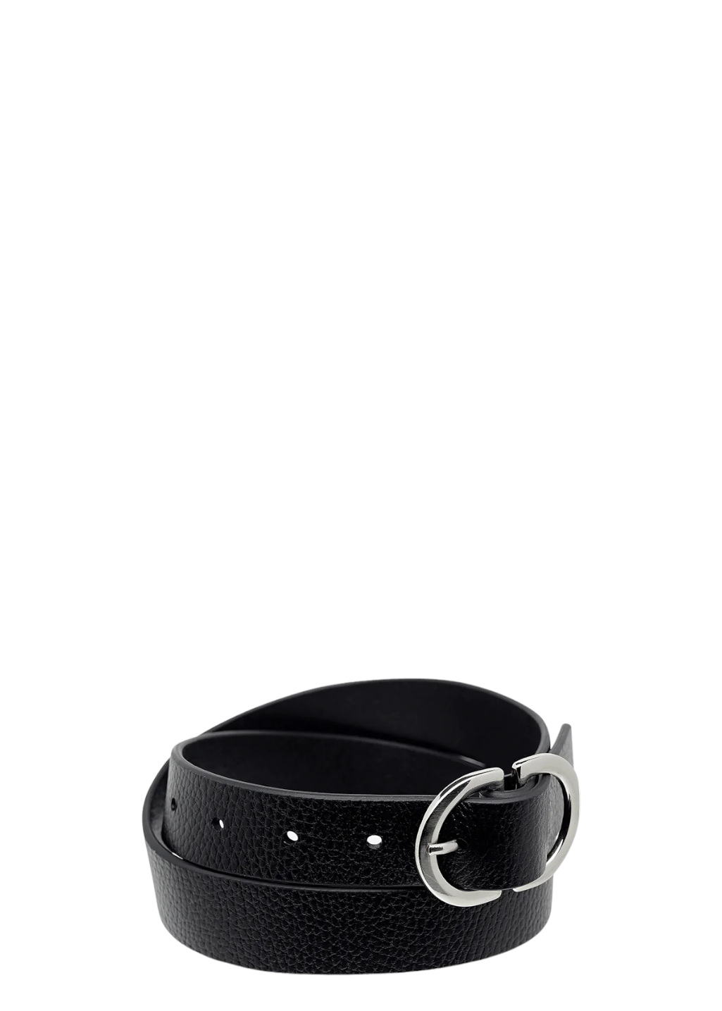 Status Anxiety - In Reverse Belt - Black/Silver - Hardpressed Print Studio Inc.