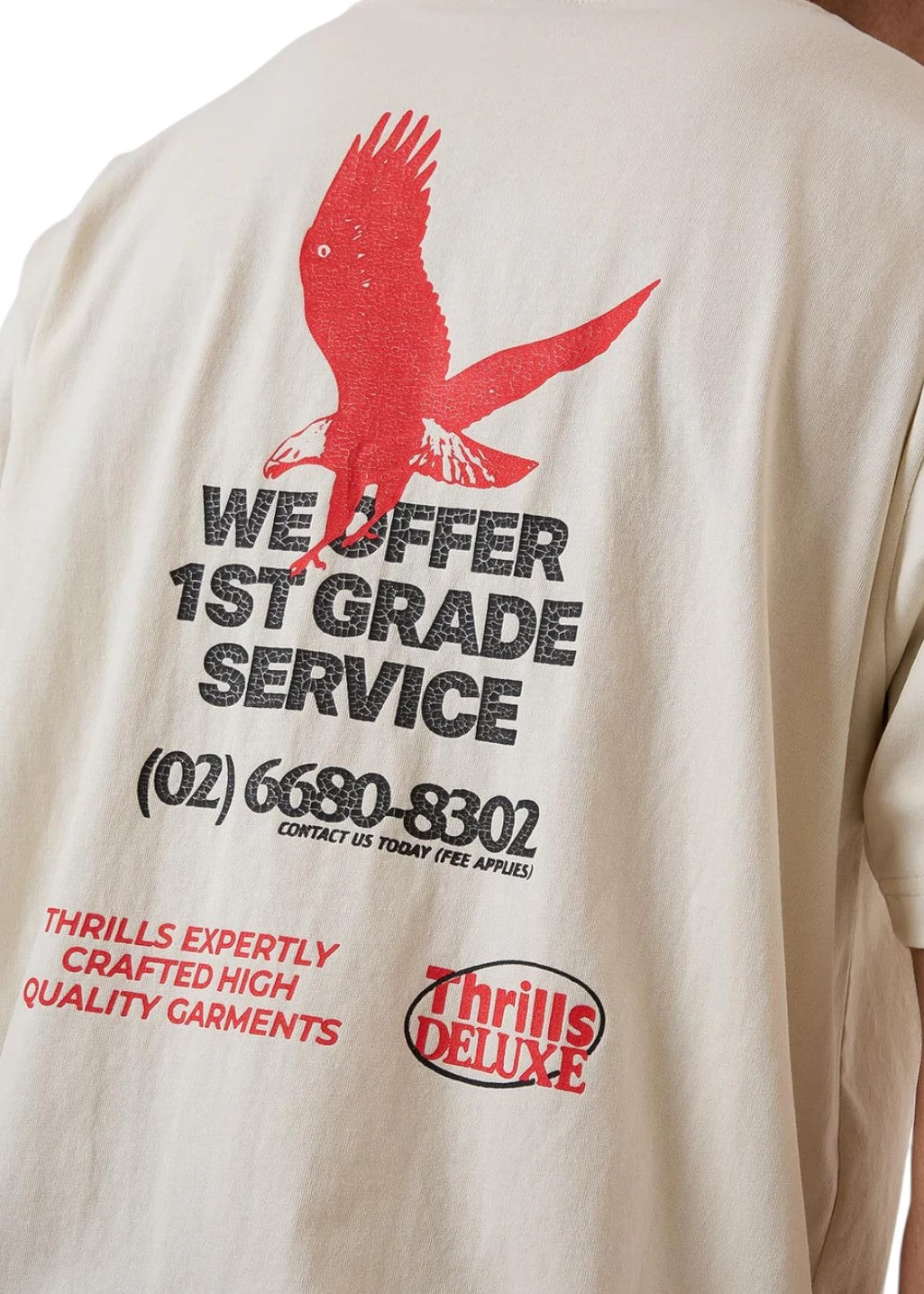 THRILLS - 1st Grade Service Merch Fit Tee - Heritage White