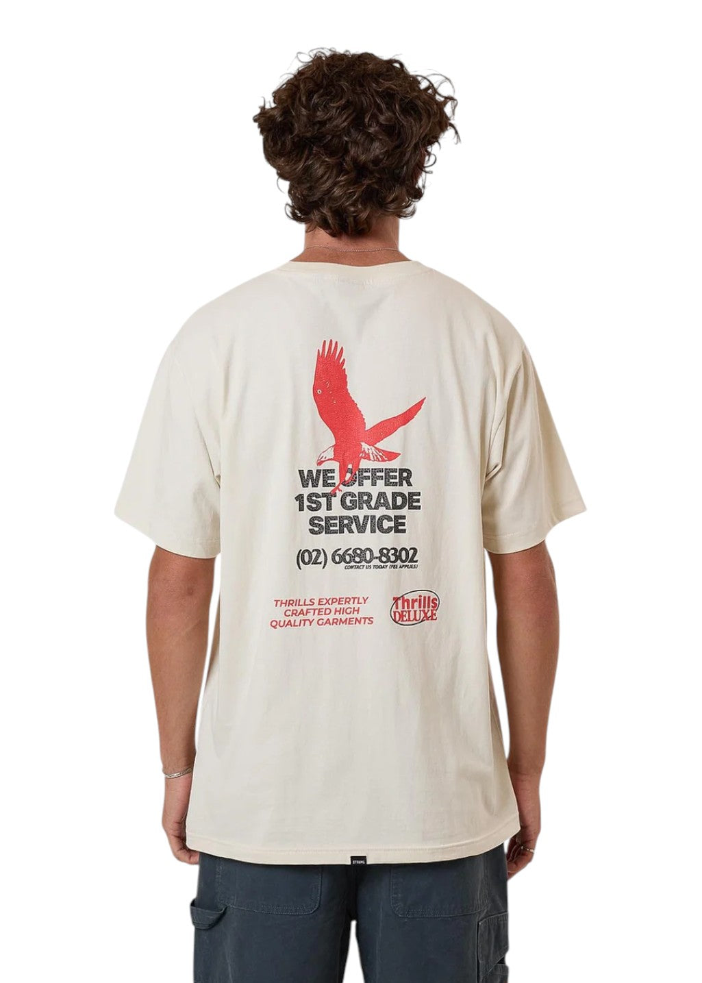THRILLS - 1st Grade Service Merch Fit Tee - Heritage White