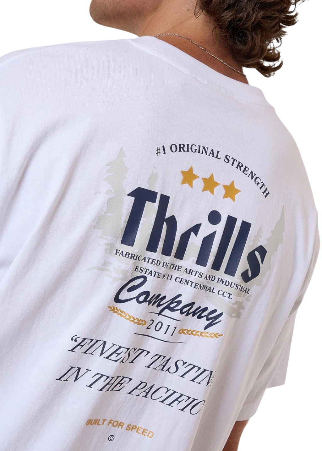 THRILLS - OG Strength Merch Fit Tee - White