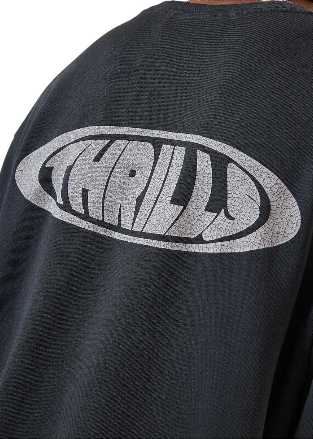 THRILLS - Shadowless Oversize Crew - Ebony