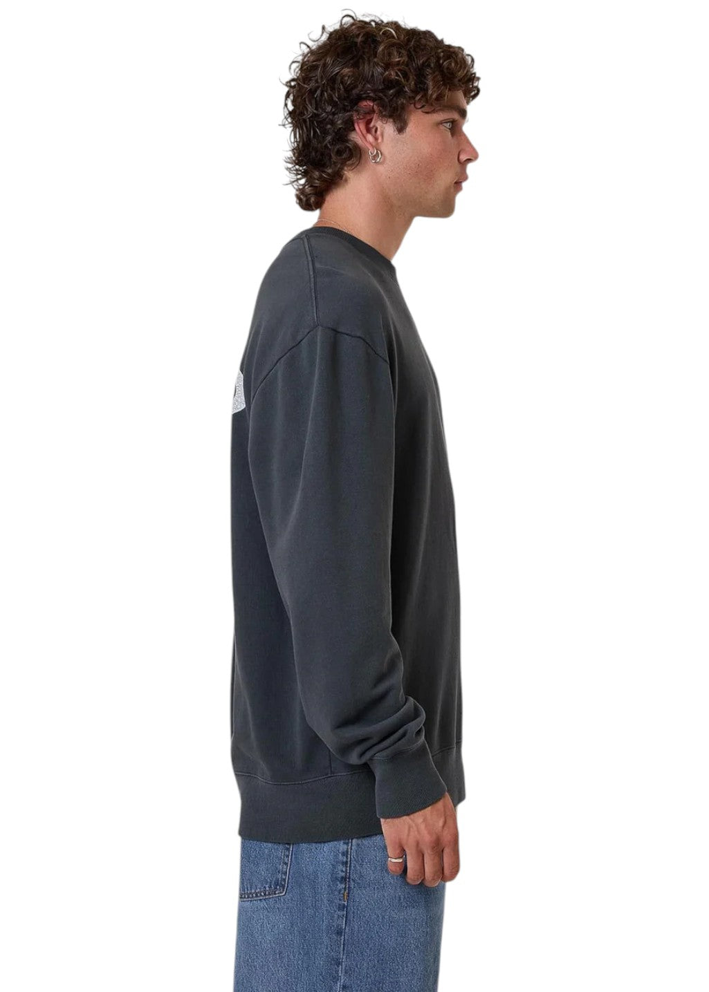 THRILLS - Shadowless Oversize Crew - Ebony
