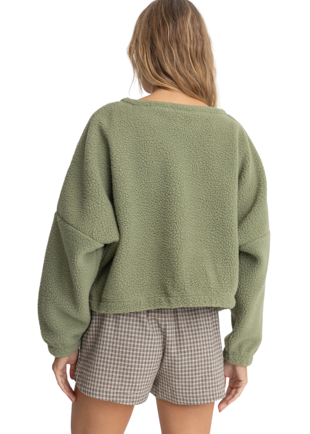 Rhythm - Jyoti Reverse Fleece - Sage - Hardpressed Print Studio Inc.