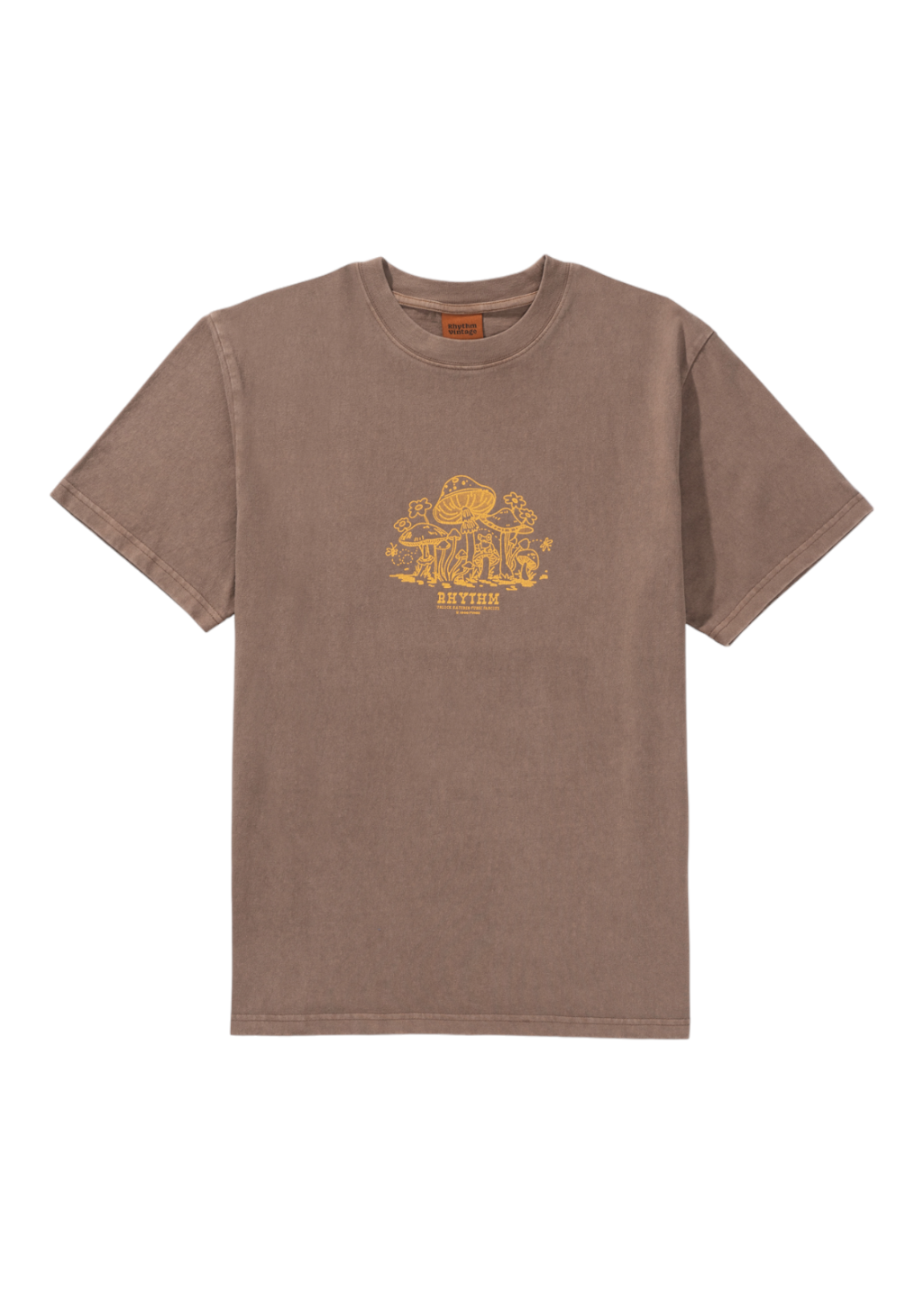 Rhythm - Fanclub Vintage S/S T-Shirt - Brown - Hardpressed Print Studio Inc.