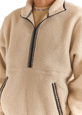 Rhythm - Sherpa Pullover - Natural - Hardpressed Print Studio Inc.